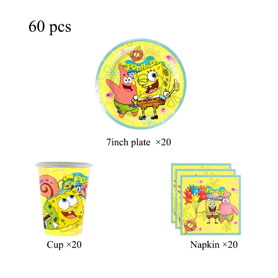 Doplňky na oslavu Spongebob