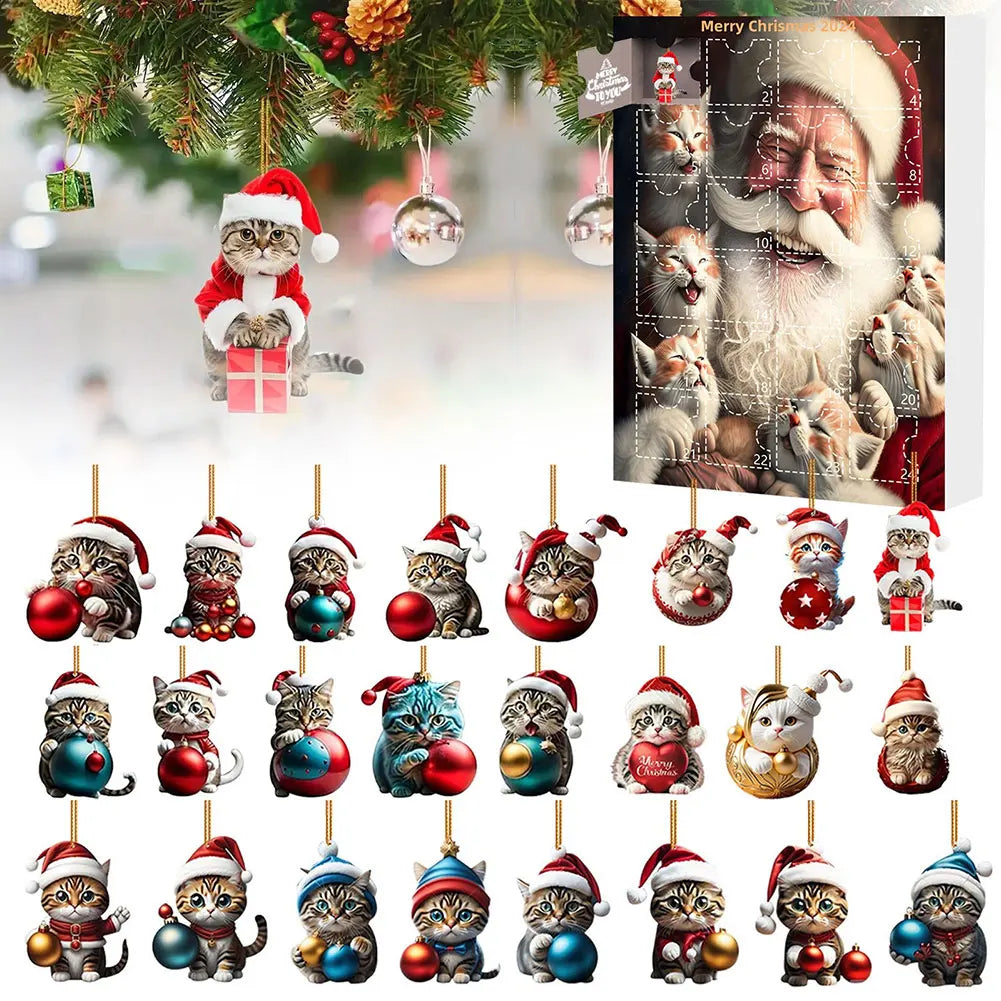 Adventní kalendář s jezevčíkem