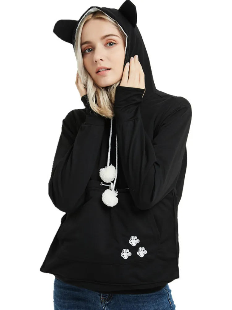 Unisex mikina s kapsou pro psy