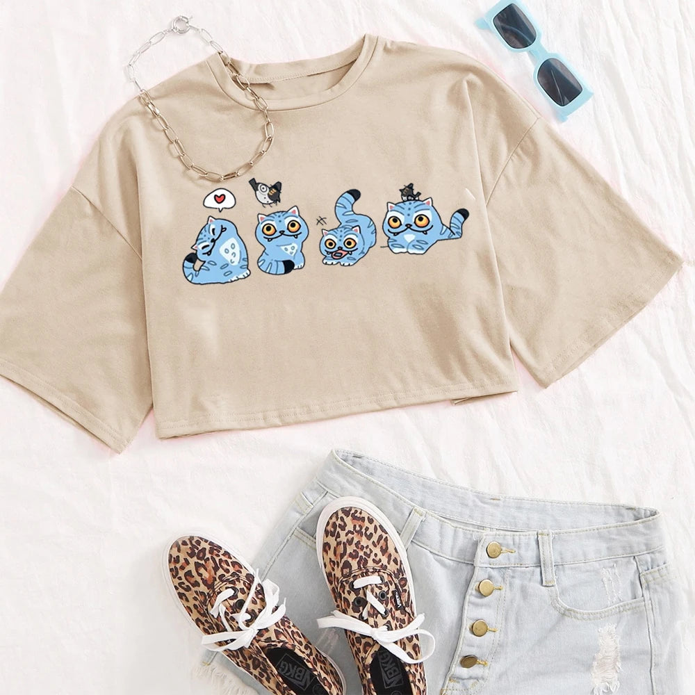 Dámský croptop Demon Hunters