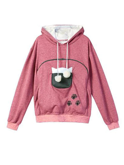 Unisex mikina s kapsou pro psy