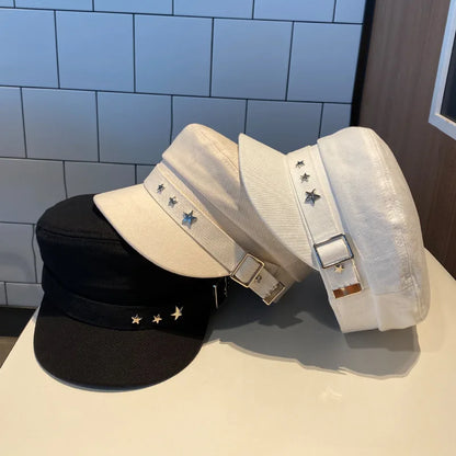 Dámský beret s hvězdou