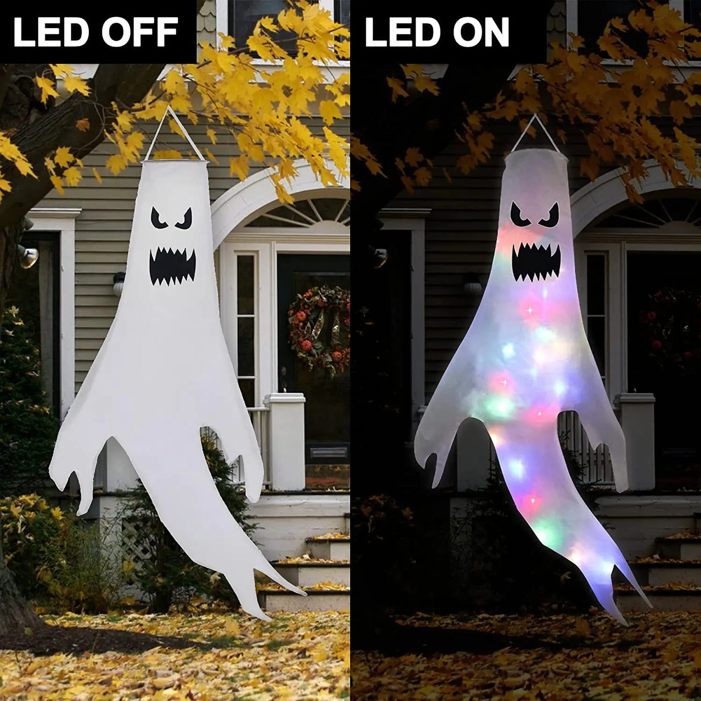 Visící Led duch