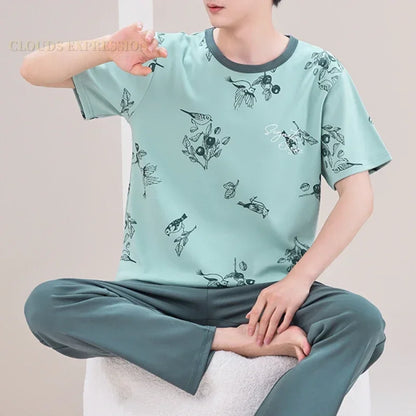 Pánské pyžamo s potiskem