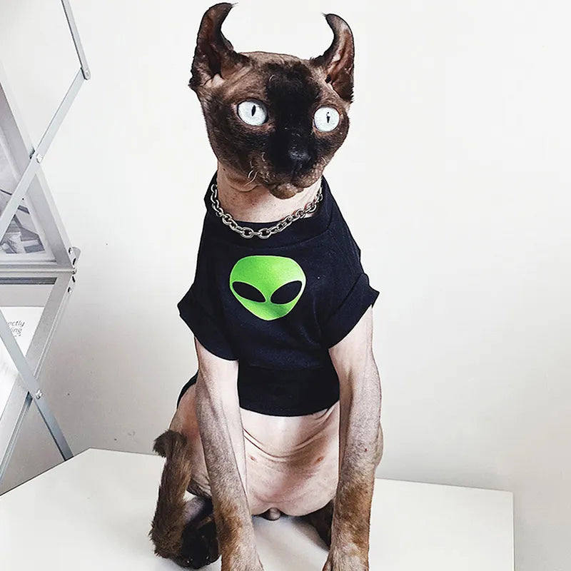 Mikina s mimozemšťanem pro Sphynx