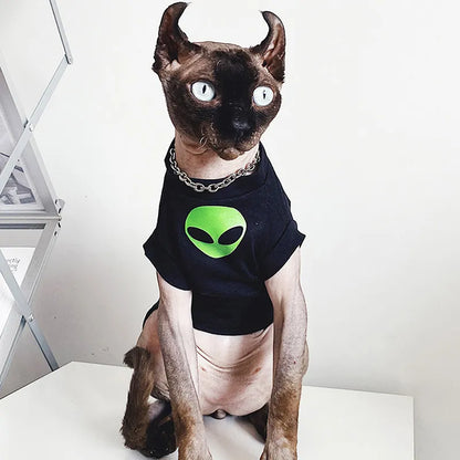 Mikina s mimozemšťanem pro Sphynx