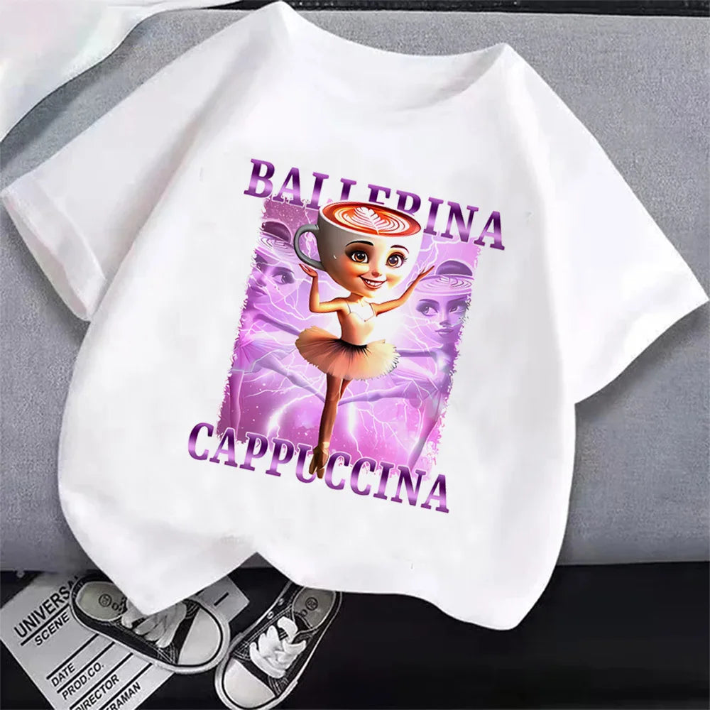 Dětské triko s potiskem Italian Brainrot