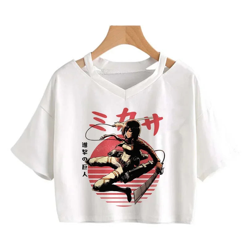 Dámský Anime croptop
