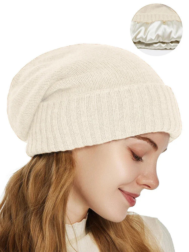 Dámská kašmírová beanie