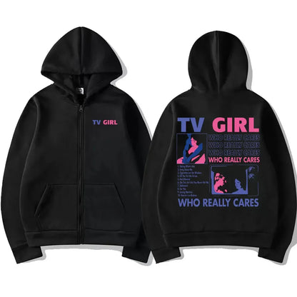 Unisex mikina TV Girl Who Really Cares