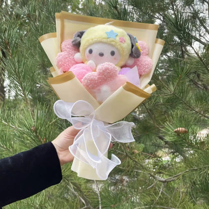 Plyšová kytice Sanrio