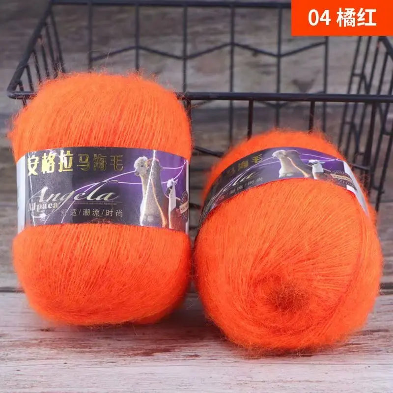 Příze Alpaca a Mohér