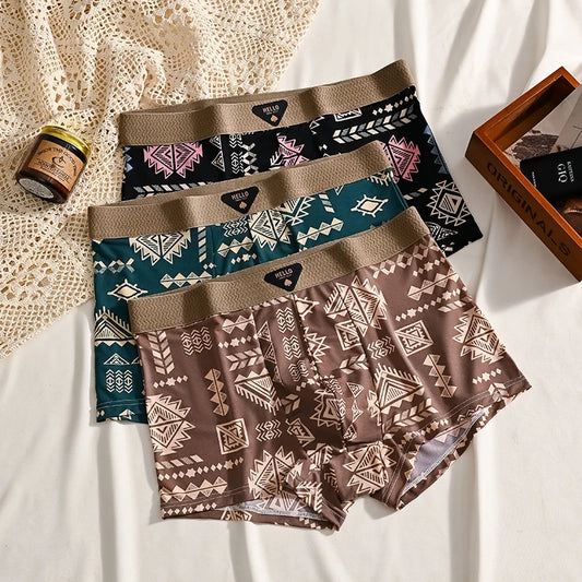 Set trenek s geometrickým vzorem