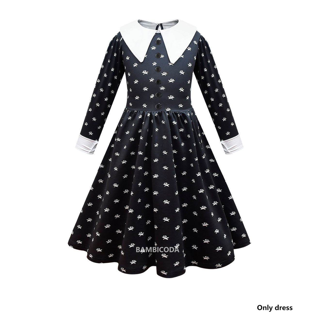 Dívčí kostým Wednesday