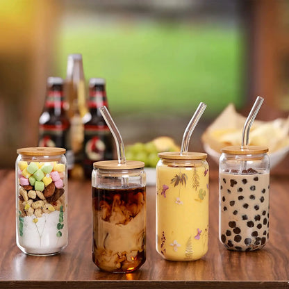 Skleničky na bubble tea
