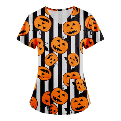 Dámské triko se vzorem Halloween