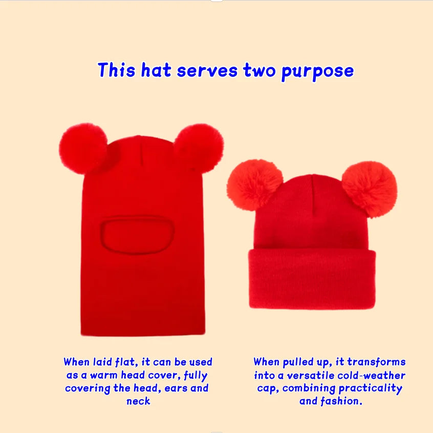 Čepice a nákrčník pro batolata