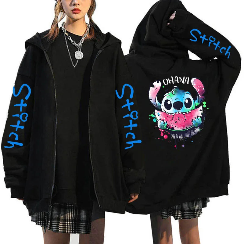 Dámská oversized mikina Stitch