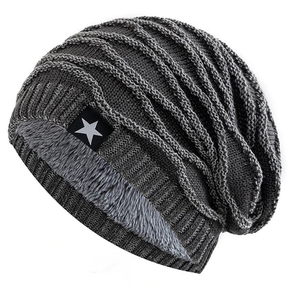 Unisex zateplená beanie čepice