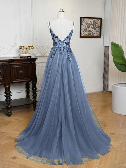 Dámské plesové šaty na ramínka