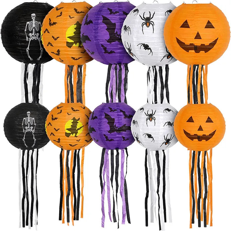 Halloweenské lampiony