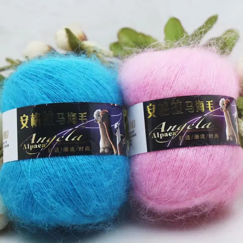 Příze Alpaca a Mohér