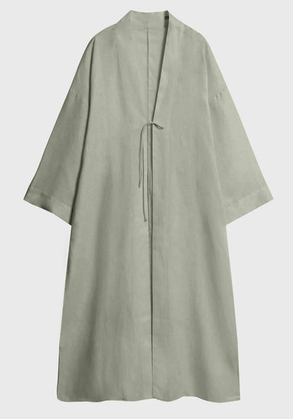 Dámské kimono ze 100% lnu
