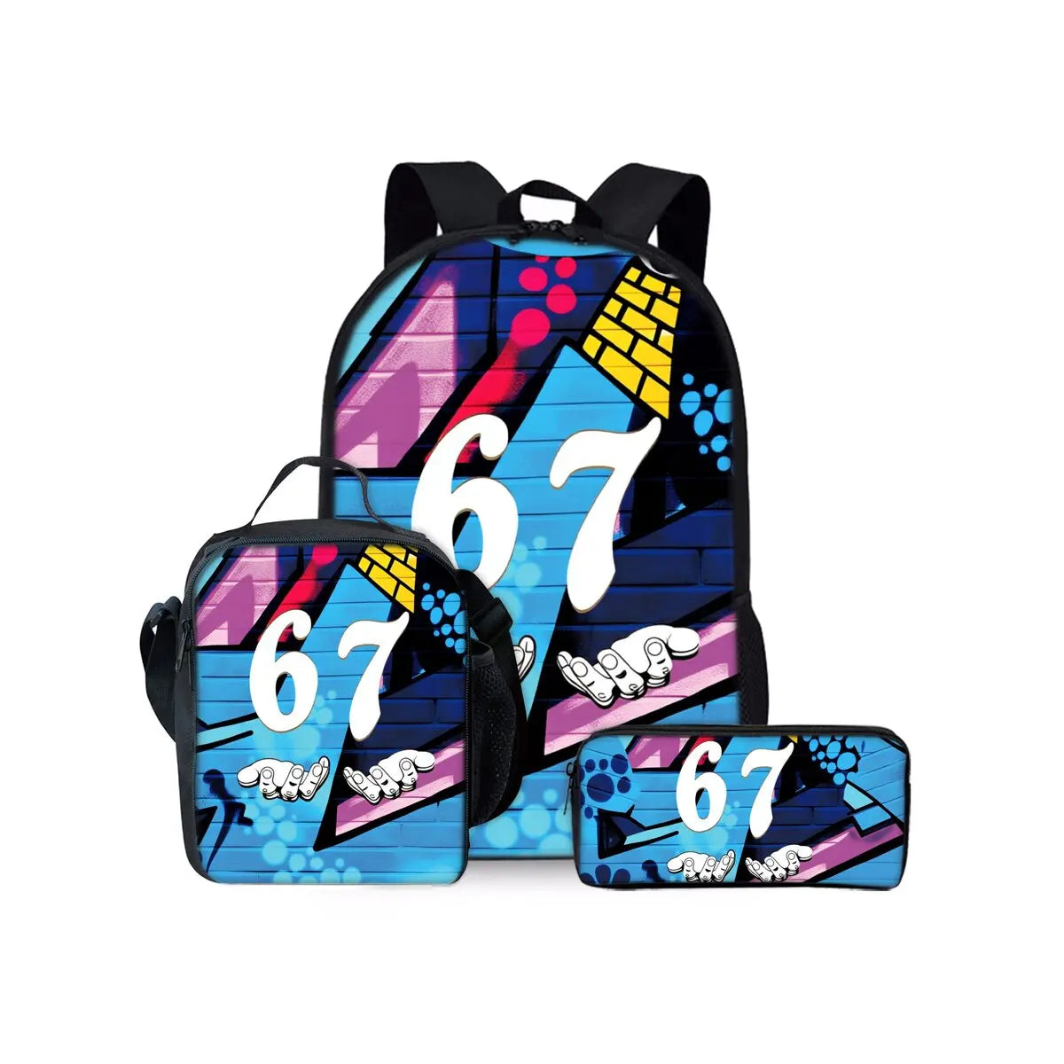 Set školního batohu 67