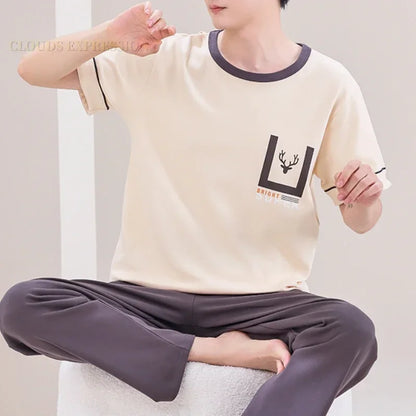 Pánské pyžamo s potiskem