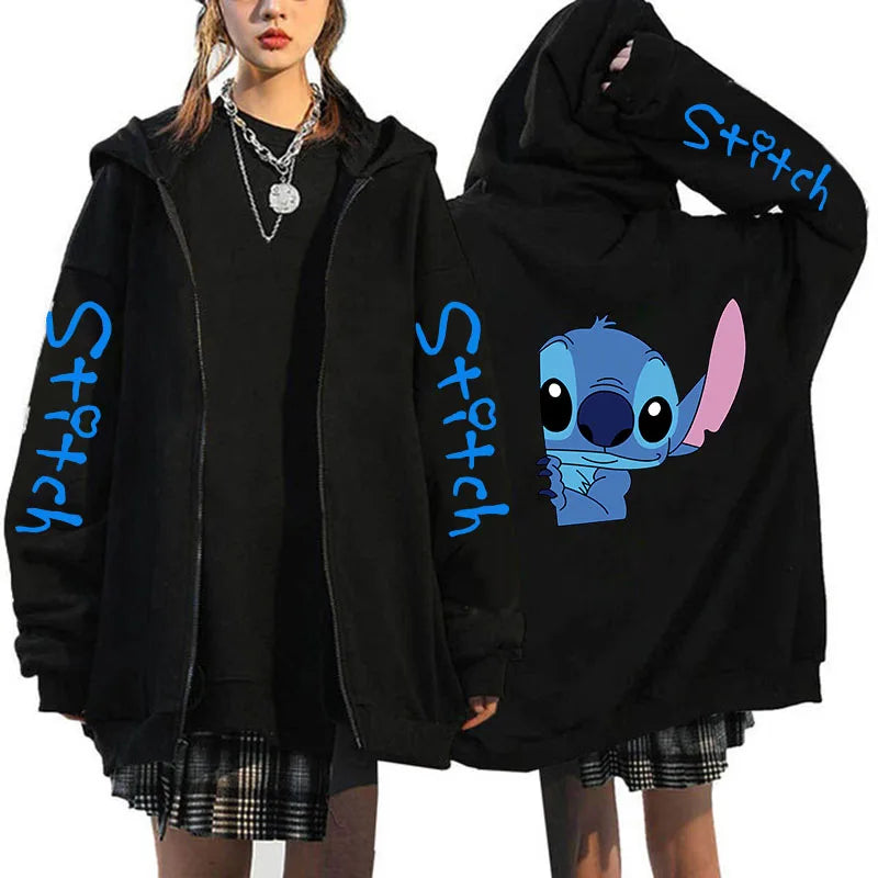 Dámská oversized mikina Stitch