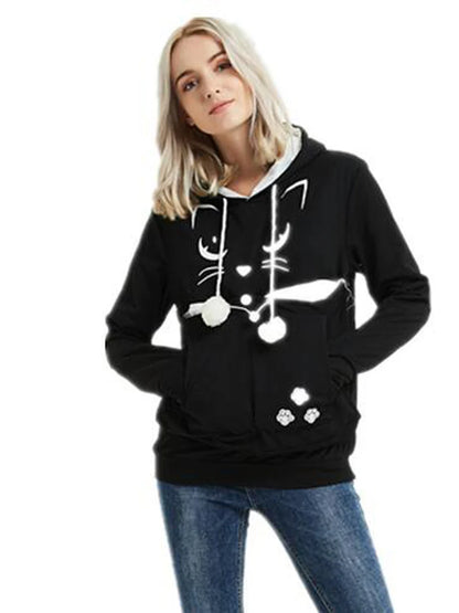 Unisex mikina s kapsou pro psy