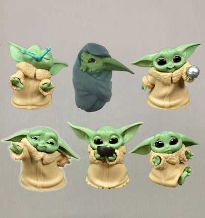 Baby Yoda figurky
