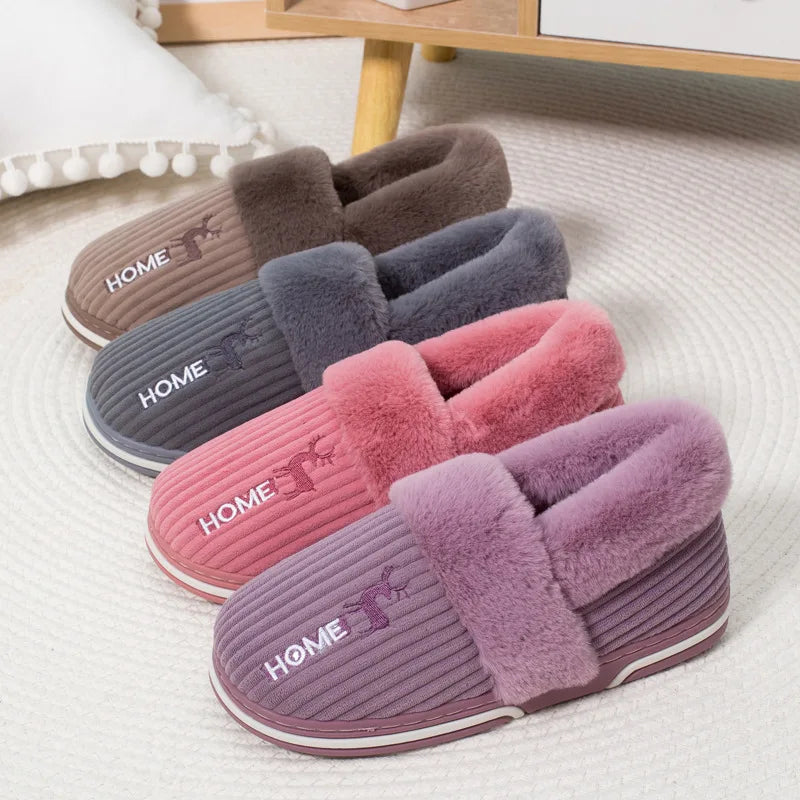 Unisex teplé papuče