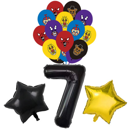 Doplňky na oslavu FIve Night At Freddys