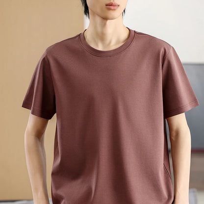 Pánské bavlněné triko s krátkým rukávem