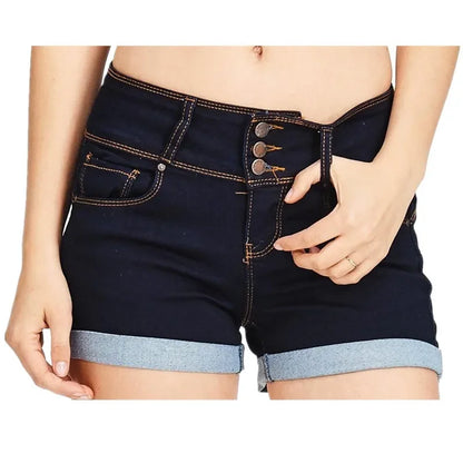 Dámské high waisted kraťasy
