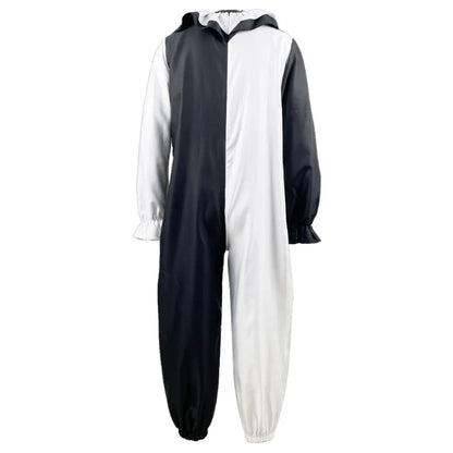 Unisex kostým černobílý klaun