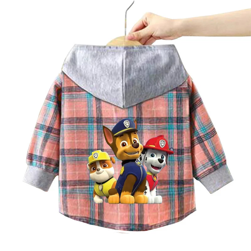 Košile s kapucí Tlapková patrola