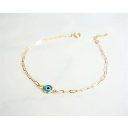 Jednoduchý náramek Evil eye