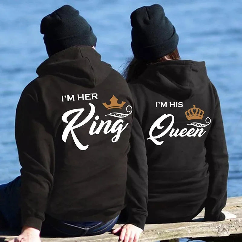 Mikina pro páry King a Queen