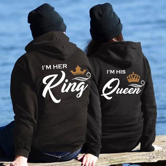 Mikina pro páry King a Queen