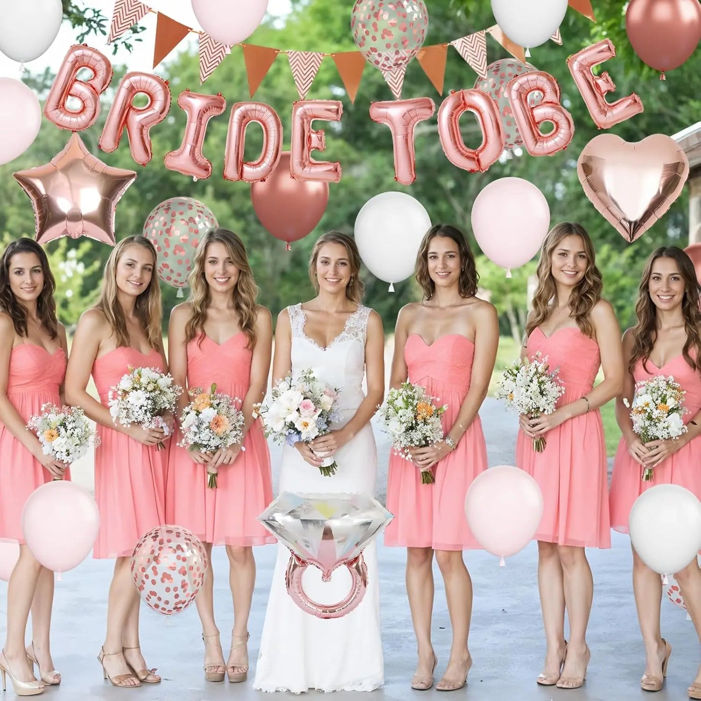 Dekorace na rozlučku Bride to Be