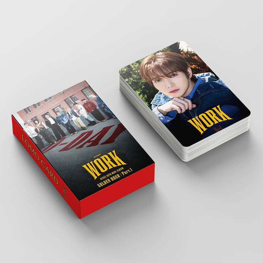 Lomo karty ATEEZ 55 ks