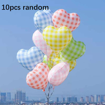 Balónky srdíčka 10 ks