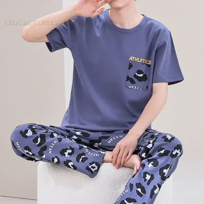 Pánské pyžamo s potiskem