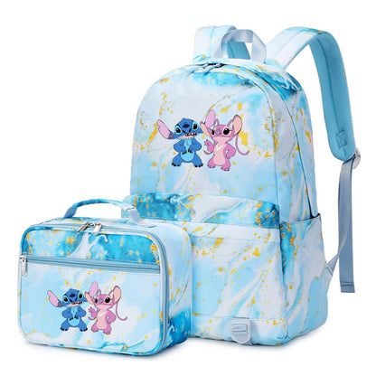 Školní batoh a taška na oběd Stitch