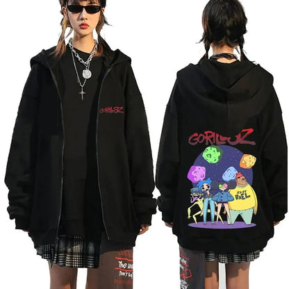 Unisex mikina Gorillaz