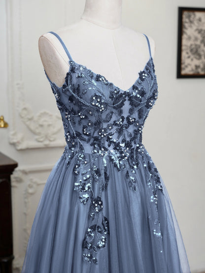 Dámské plesové šaty na ramínka