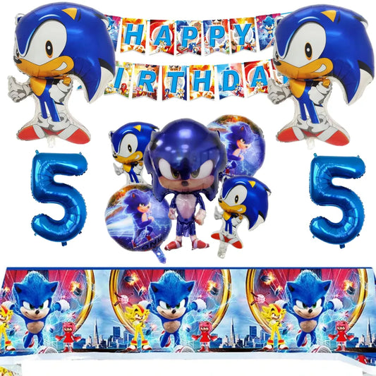 Doplňky na oslavu Sonic