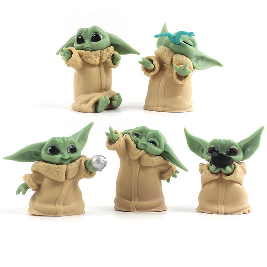 Baby Yoda figurky